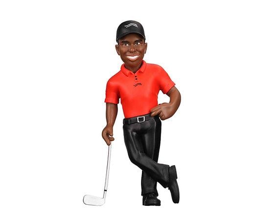 SPORTS - Tiger Woods - Figurine Minix 12cm