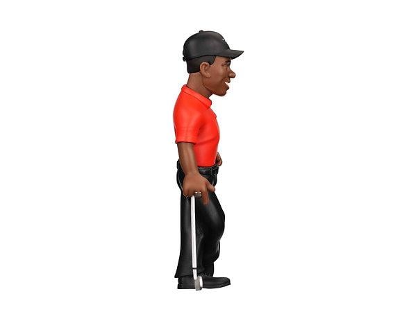 SPORTS - Tiger Woods - Figurine Minix 12cm