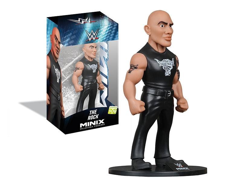 WWE - The Rock - Figurine Minix 12cm