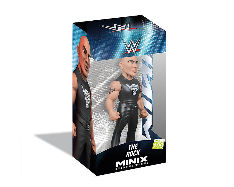 WWE - The Rock - Figurine Minix 12cm
