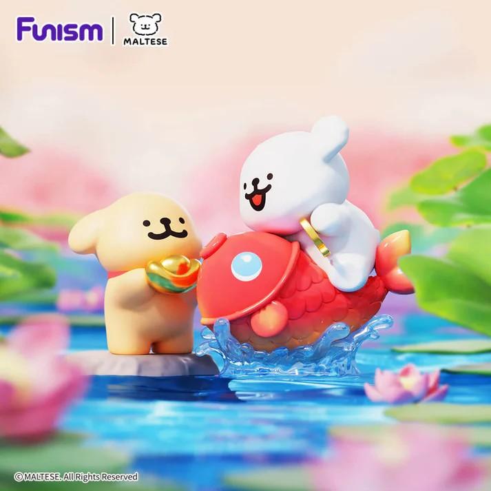 MALTESE - Lucky Paws Series - Blind Box Set 8 Figurine