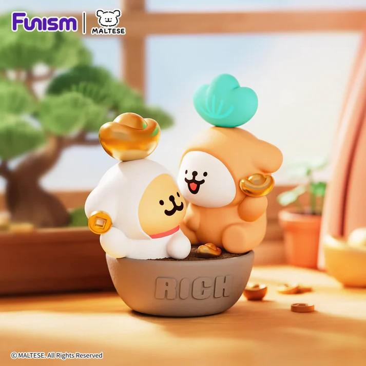 MALTESE - Lucky Paws Series - Blind Box Set 8 Figurine