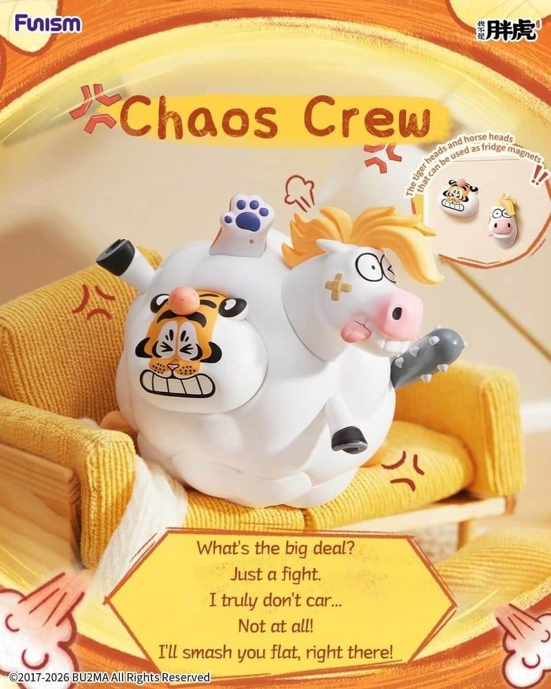 ALEXANDER THE FAT TIGER -Real crazy Horse Series -Blind Box Set 8 Fig.