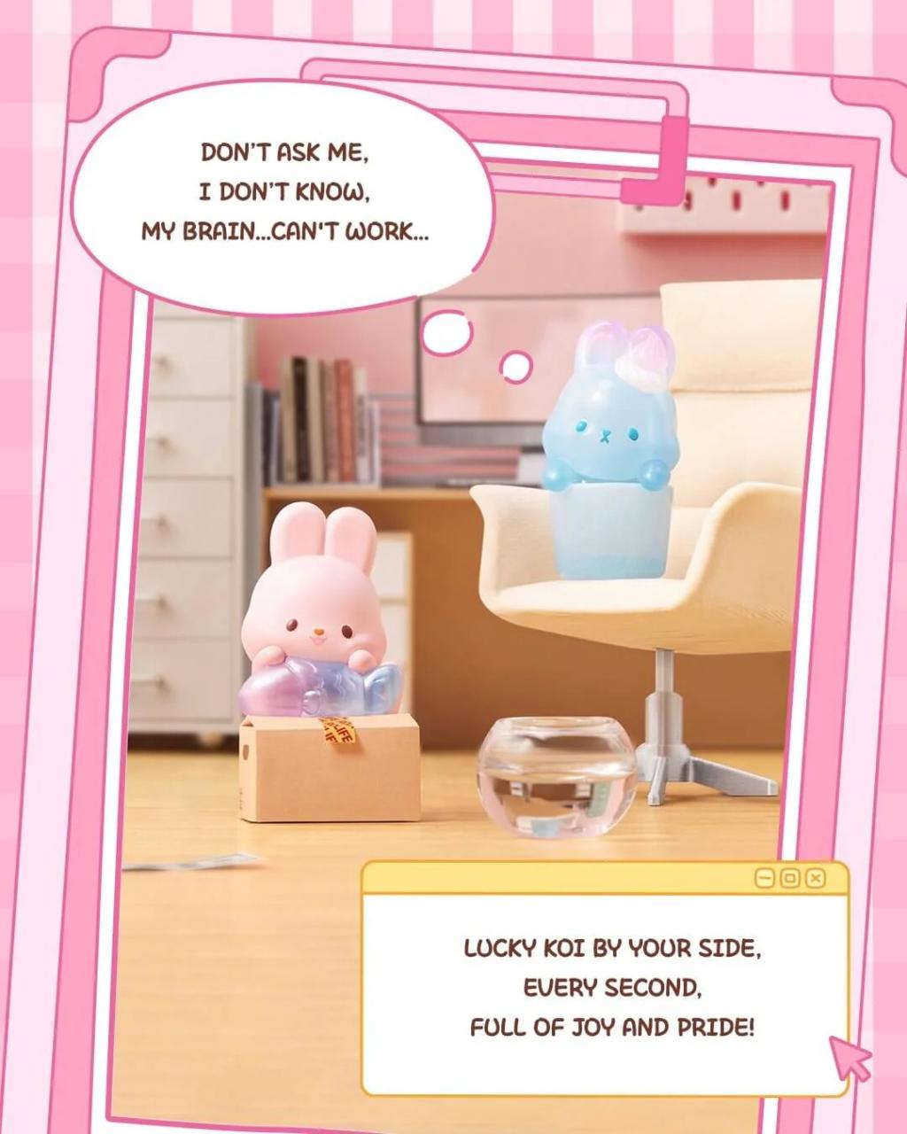 MOMO BUNNY - 24h Life Diary Series - Blind Box Set 4 Figurine