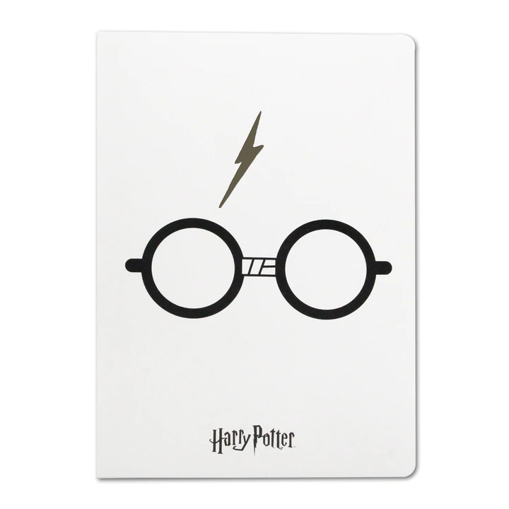 HARRY POTTER - Lunettes - Cahier A5