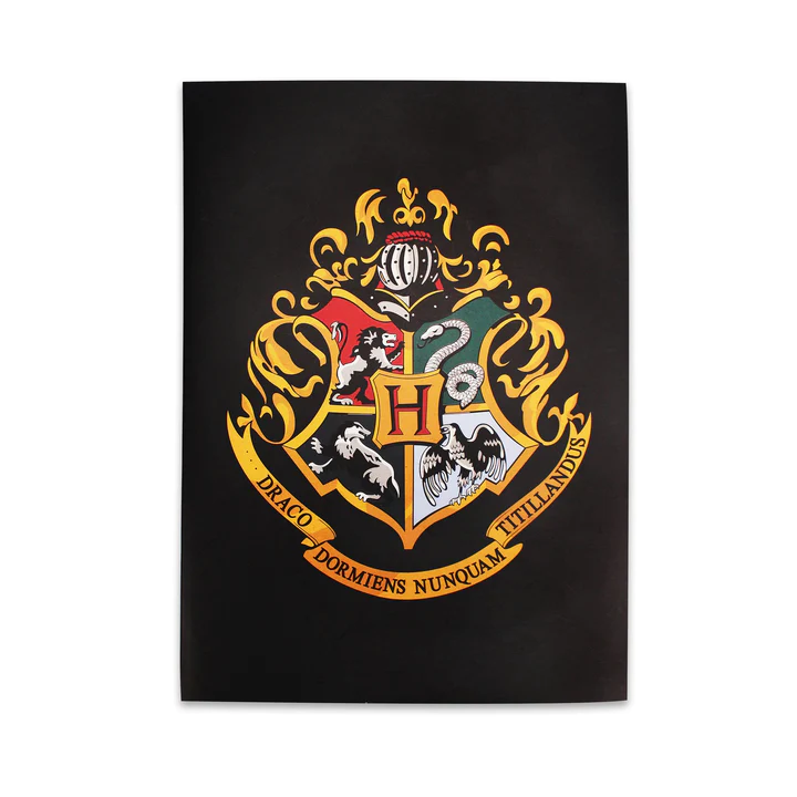 HARRY POTTER - Poudlard - Cahier A5