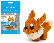 POKEMON - Evoli - Figurine Nanoblock 10cm