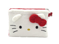 HELLO KITTY & KUROMI - Trousse Fourrure Réversible