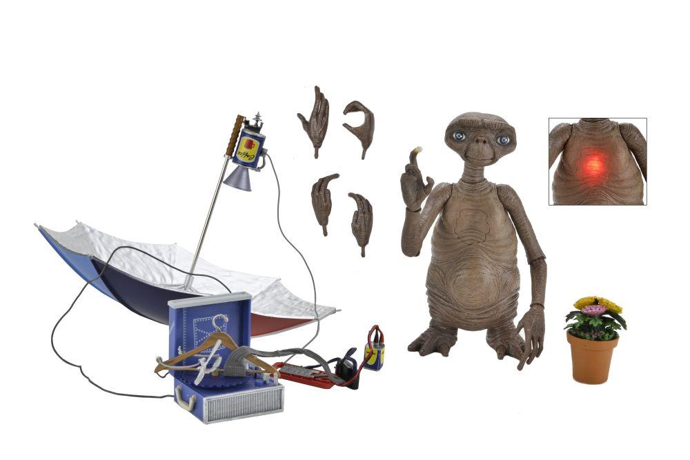 E.T. - Ultimate Deluxe E.T. - Figurine 40ème anniversaire 18cm