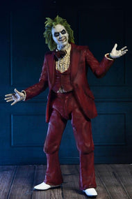 BEETLEJUICE 2 - Beetlejuice "Tuxedo rouge" - Ultimate Figurine 18cm
