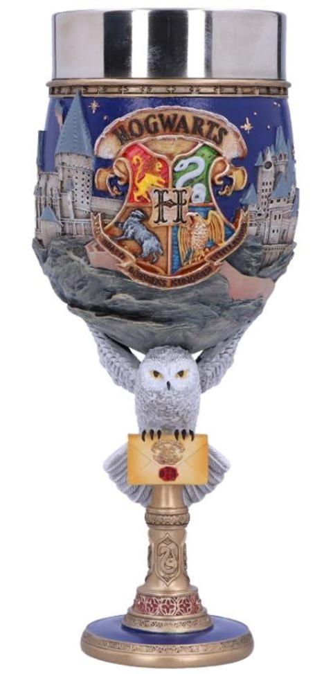 HARRY POTTER - Poudlard - Calice en résine 20cm