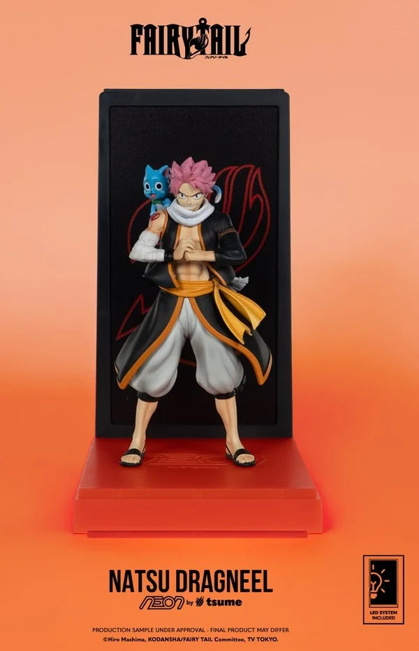 FAIRY TAIL - Natsu Dragneel - Figurine Neon by Tsume 25cm