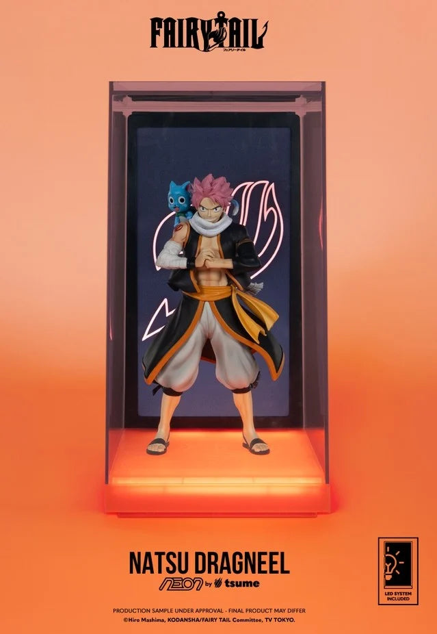 FAIRY TAIL - Natsu Dragneel - Figurine Neon by Tsume 25cm