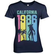 STRANGER THINGS - California 1989 - T-Shirt Femme (XXL)