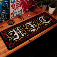 STRANGER THINGS - Hellfire Club - Tapis de Bureau XL + 1 Sous-Verre