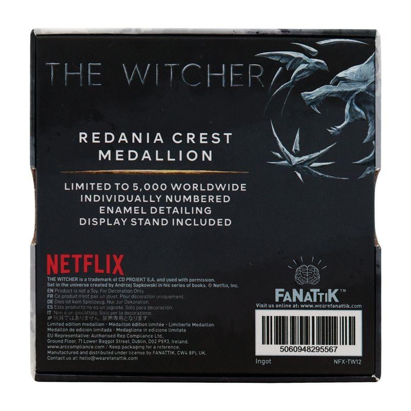 THE WITCHER - Redania Crest - Médaillon Edition Limitée