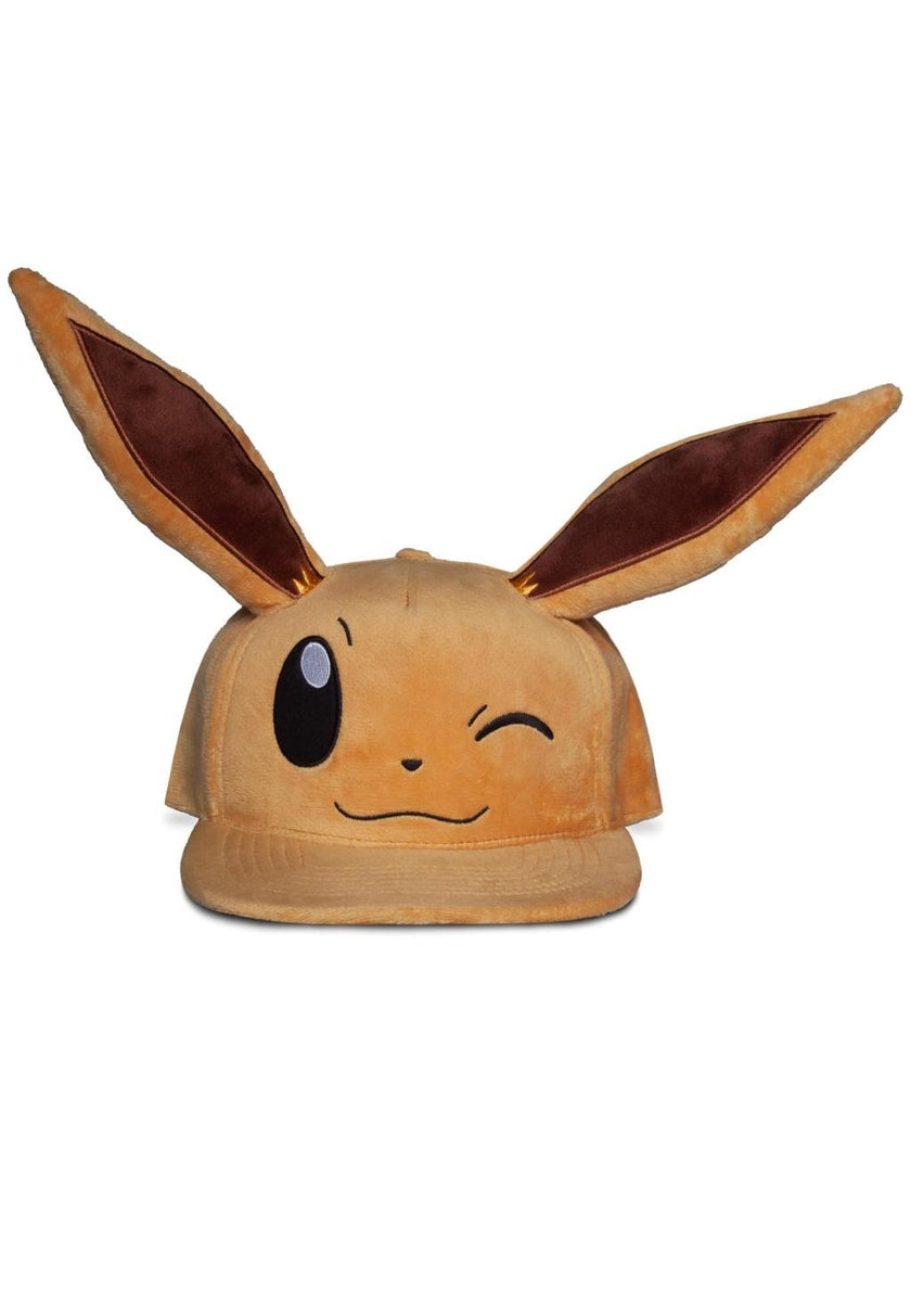 POKEMON - Evoli Clin d'Oeil - Casquette Novelty Plush