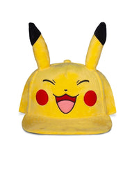 POKEMON - Pikachu Très Heureux - Casquette Novelty Plush
