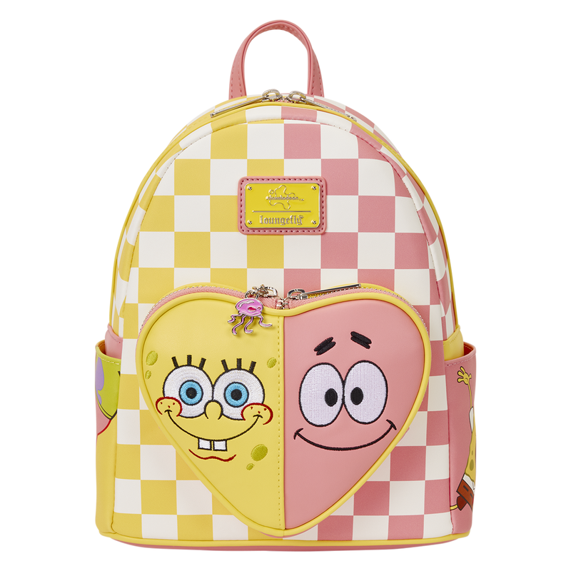 BOB L'EPONGE - Bob & Patrick - Mini Sac à Dos LoungeFly
