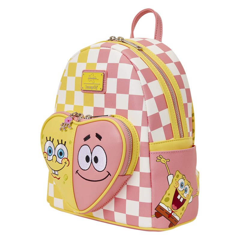 BOB L'EPONGE - Bob & Patrick - Mini Sac à Dos LoungeFly