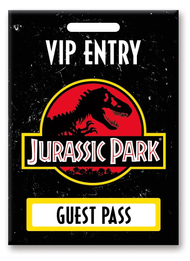 JURASSIC PARK - Laissez-passer pour les Invités - aimant 6.3x8.9cm