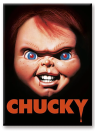 CHUCKY - Face - aimant 6.3x8.9cm
