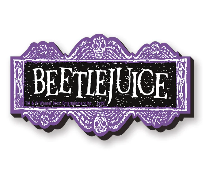 BEETLEJUICE - Logo - Gros aimant