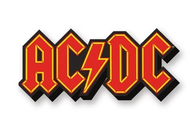 AC/DC - Logo - Gros aimant