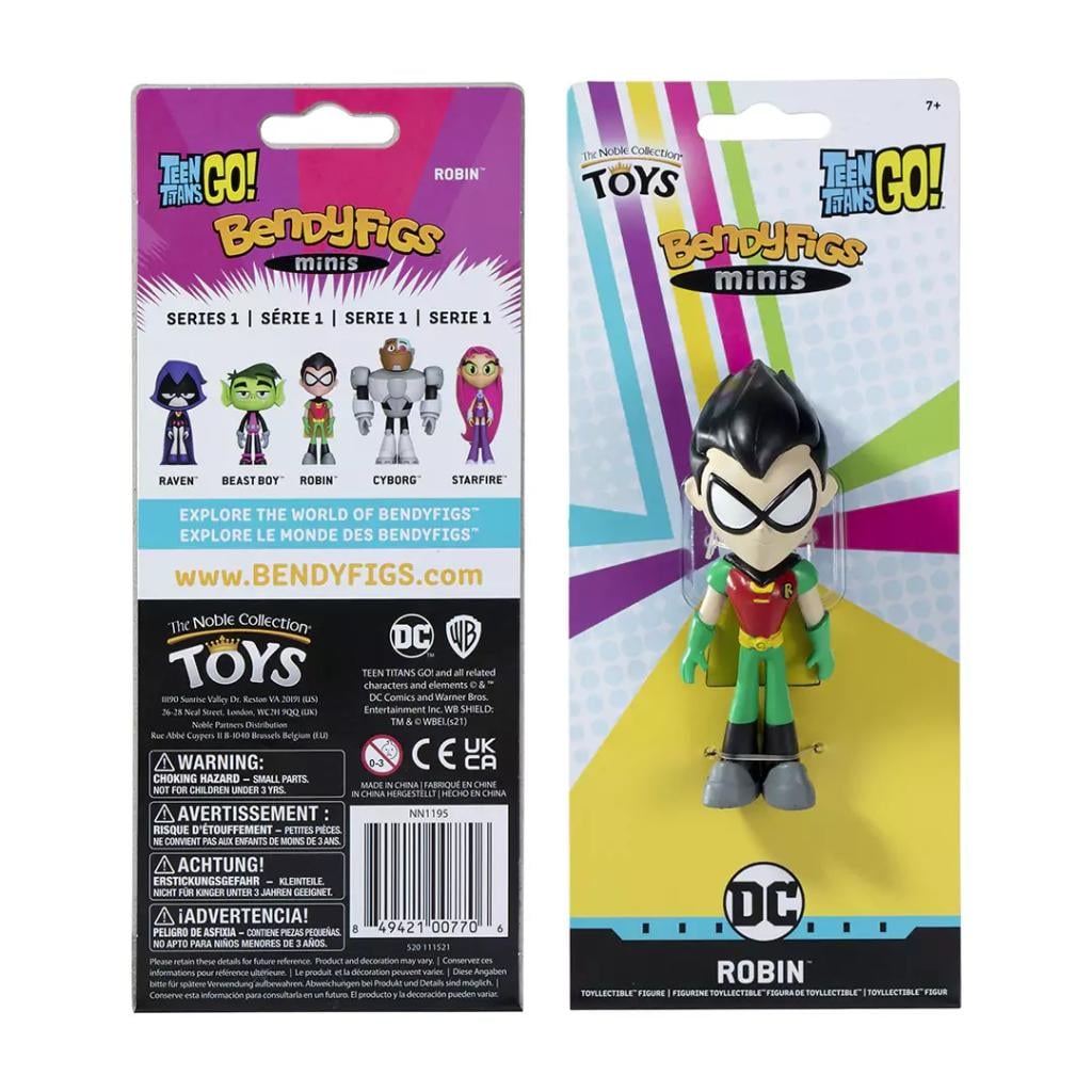 TEEN TITANS GO - Robin - Figurine Mini Bendyfigs 11cm
