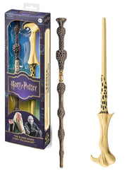 HARRY POTTER - 2 Baguettes PVC - Lord Voldemort & Baguette de Sureau