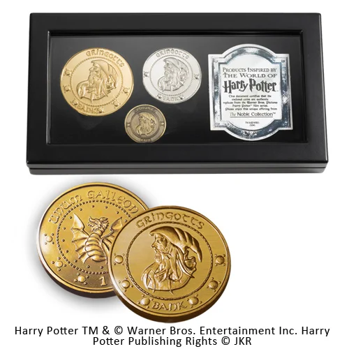 HARRY POTTER - Pièces des Gobelins de Gringotts