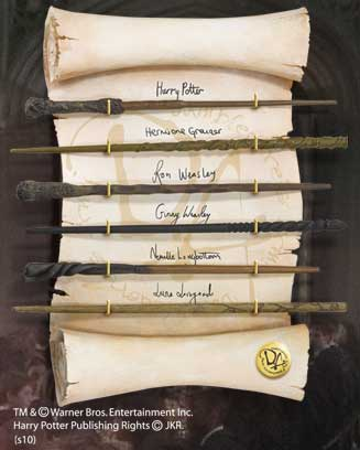 HARRY POTTER - Collection de Baguettes de L'armée de Dumbledore