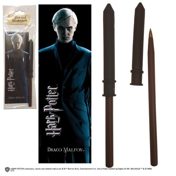 HARRY POTTER - Stylo + Marque-Pages - Draco Malefoy