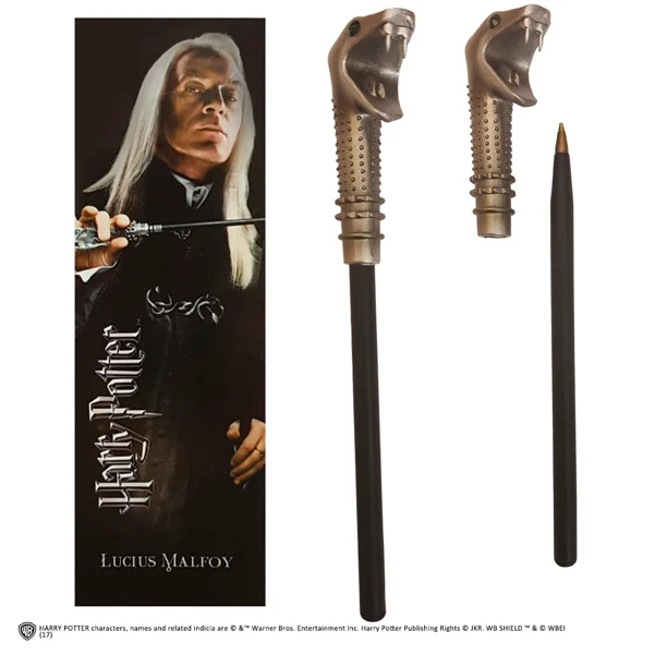 HARRY POTTER - Stylo + Marque-Pages - Lucius Malefoy