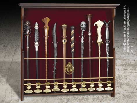 HARRY POTTER - Présentoir 10 Baguettes