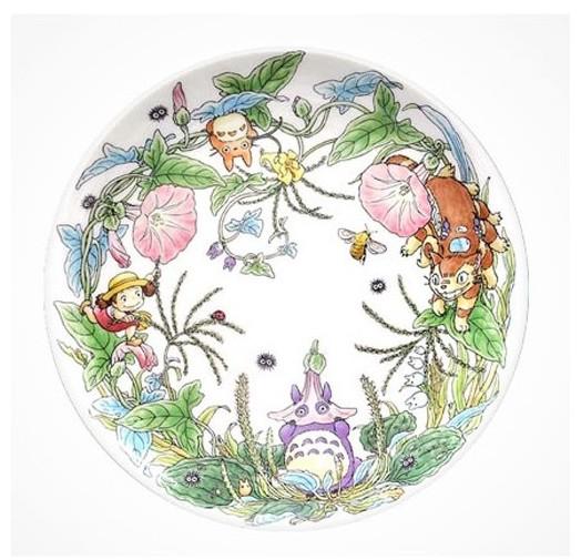 MON VOISIN TOTORO - Totoro Liseron - assiette 23cm