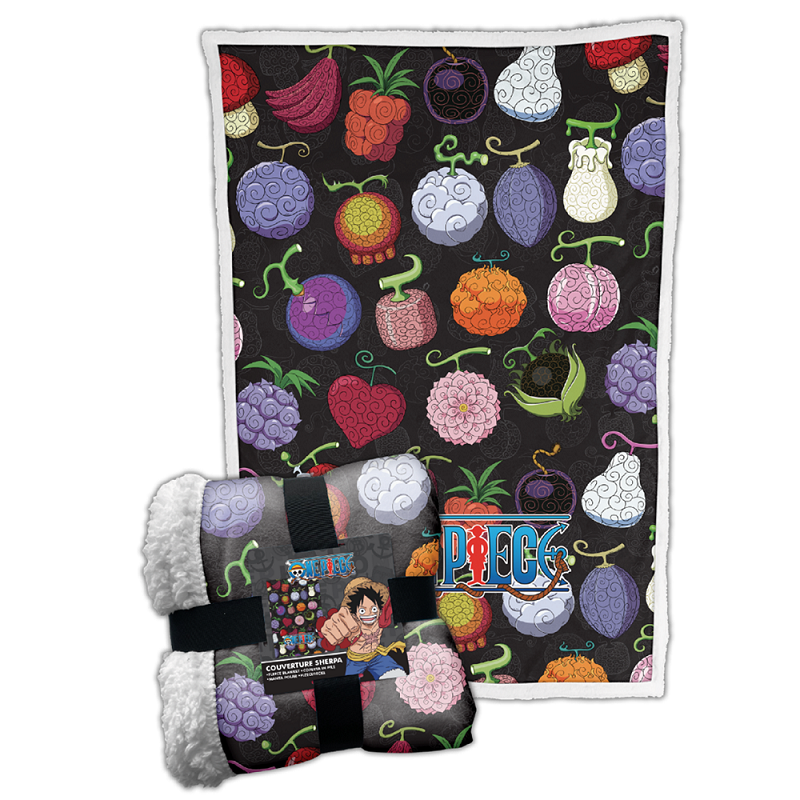 ONE PIECE - Fruits - Plaid Premium '100X150cm'