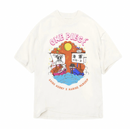 ONE PIECE - Going Merry X Marine Warship - T-Shirt Homme (XXL)