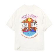 ONE PIECE - Going Merry X Marine Warship - T-Shirt Homme (XL)