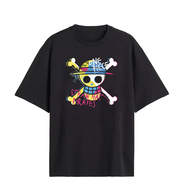 ONE PIECE - Straw Hat Pirate - T-Shirt Homme (XXL)
