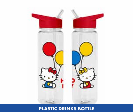 HELLO KITTY - Bouteille plastique