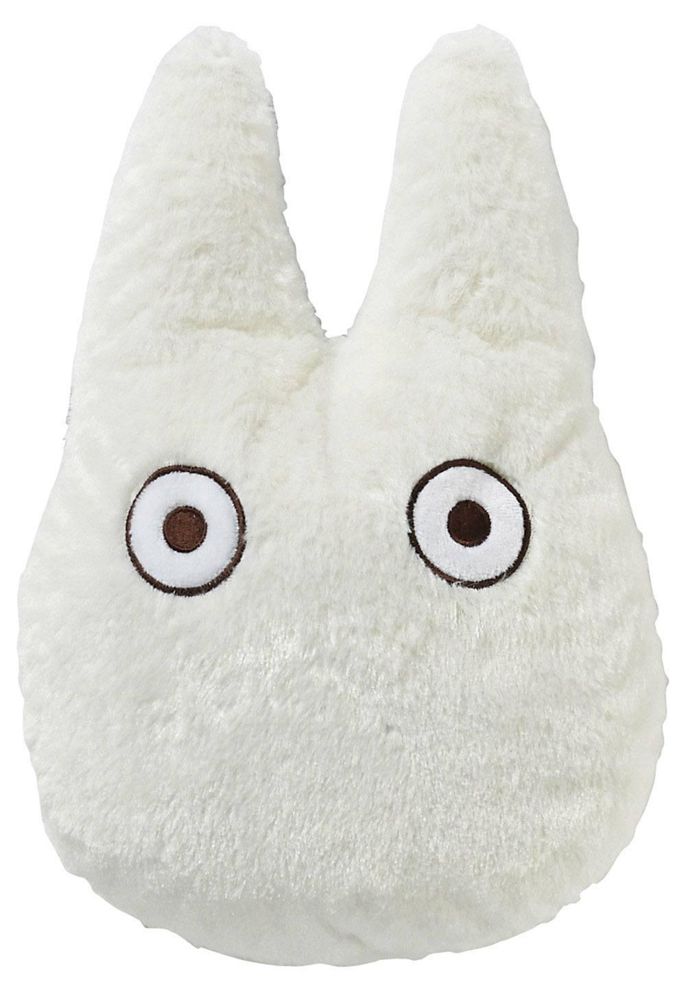 MON VOISIN TOTORO - White Totoro - Coussin peluche '24x25'