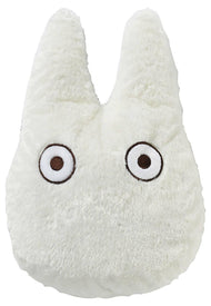 MON VOISIN TOTORO - White Totoro - Coussin peluche '24x25'