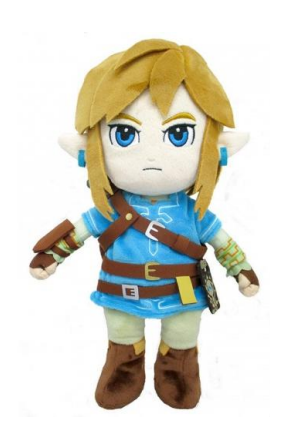 THE LEGEND OF ZELDA BREATH OF THE WILD - Link - Peluche 28cm