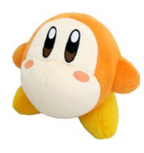 KIRBY - Waddle Dee - Peluche 14cm