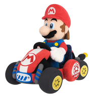 MARIO KART WORLD - Mario - Peluche 23cm