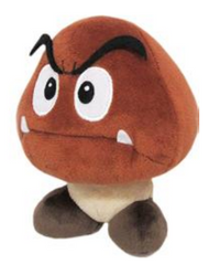 SUPER MARIO - Goomba - Peluche 14cm