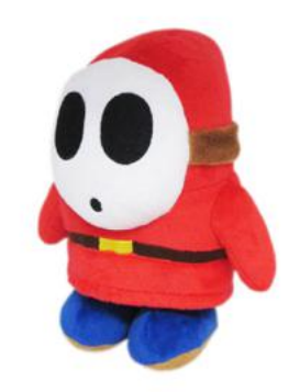 SUPER MARIO - Shy Guy - Peluche 17cm