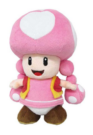 SUPER MARIO - Toadette - Peluche 20cm