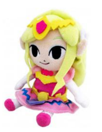 ZELDA THE WIND WAKER - Zelda - Peluche 20cm